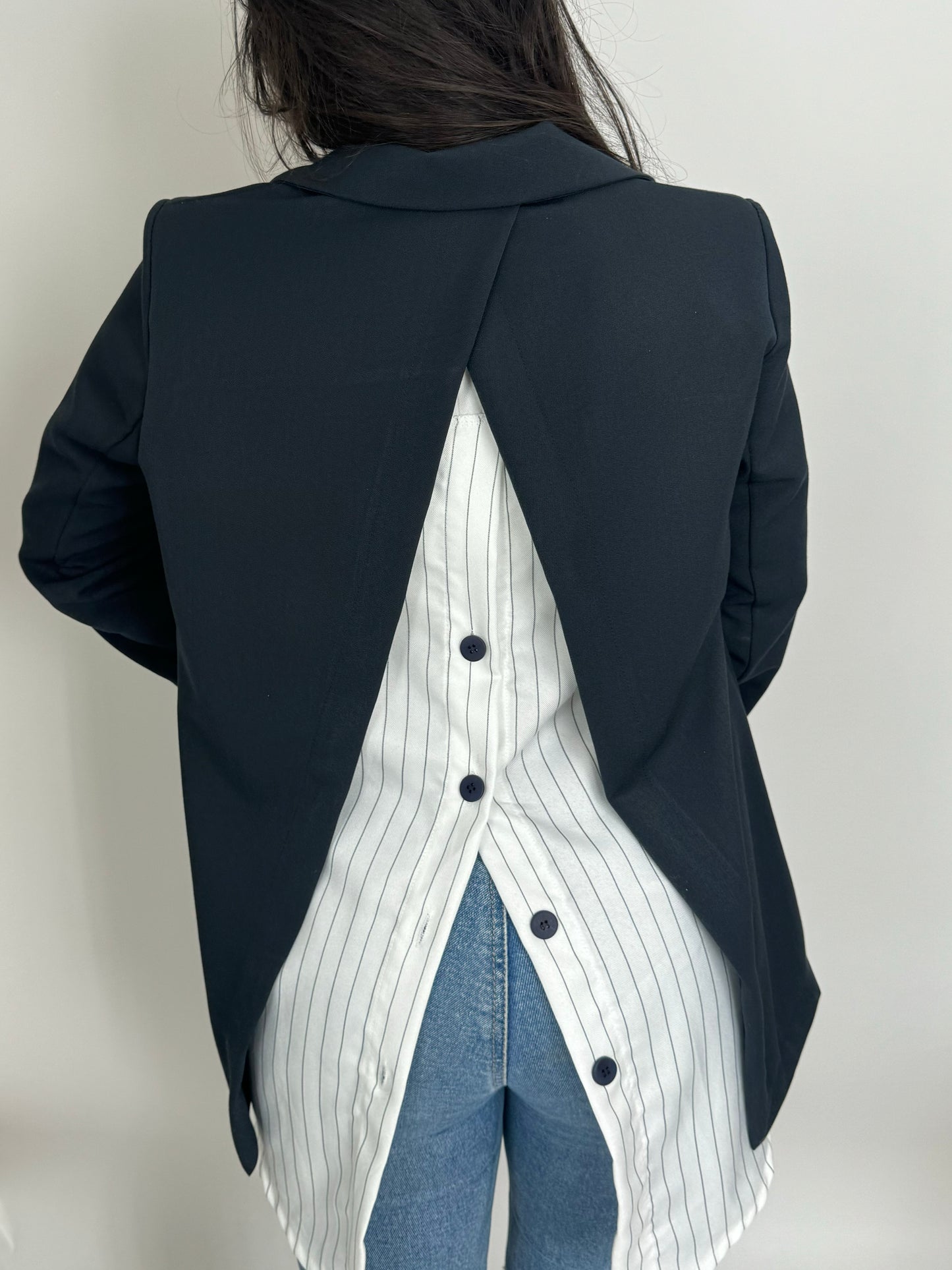 BLAZER COMBINADA NAVY
