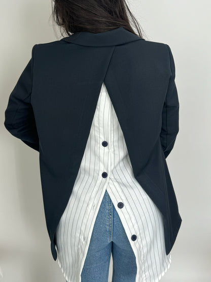 BLAZER COMBINADA NAVY