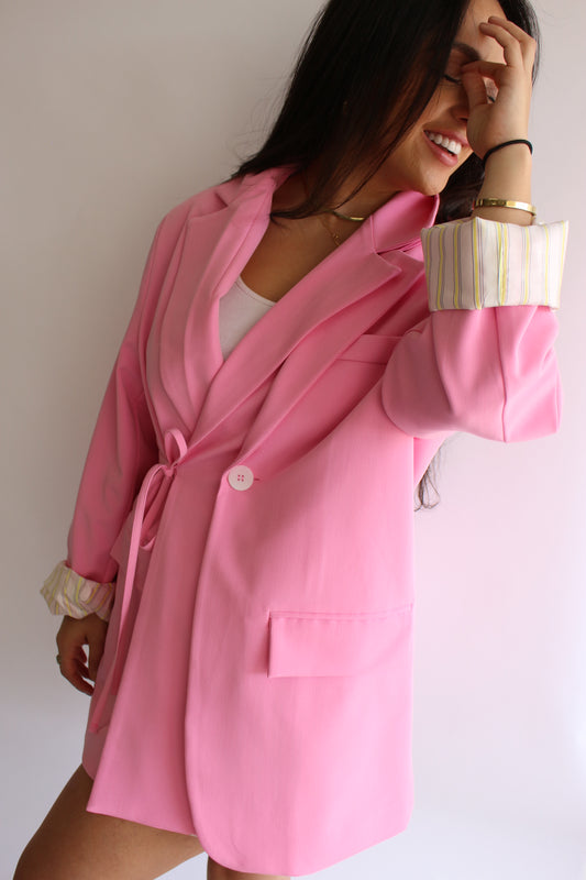 BLAZER ROSE  - LUMI