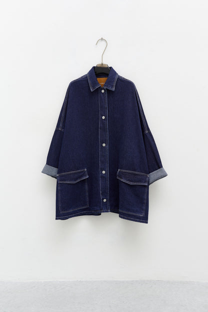 CHAQUETA OVERSIZE DEMIN