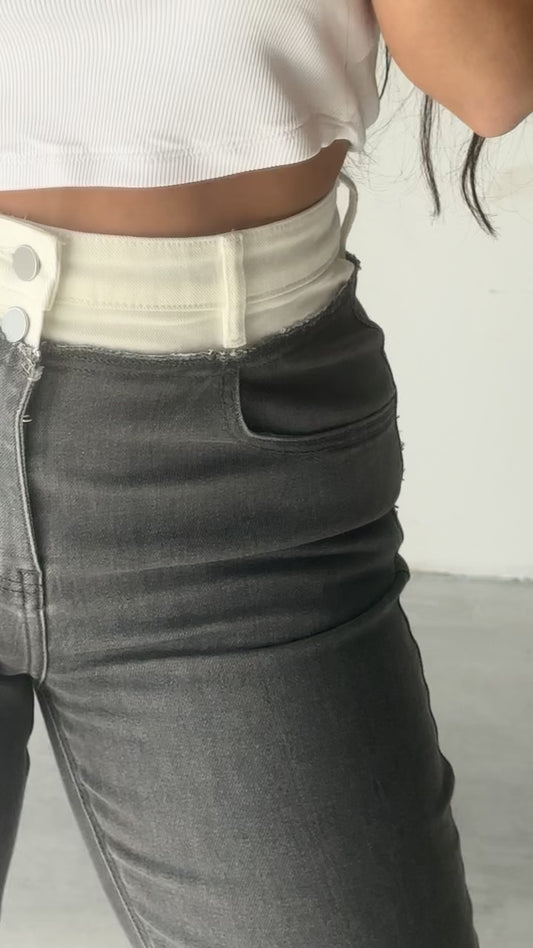 JEANS DOBLE GREY